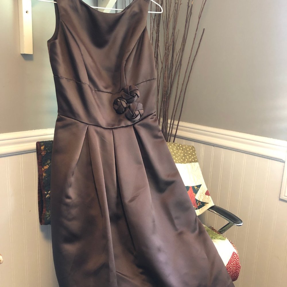 Dessy Collection Sleeveless Bridesmaid/Prom/Formal Dress - Style 2780 - Espresso